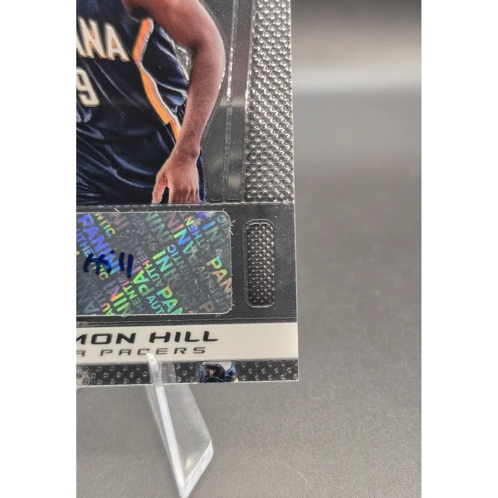2013-14 Panini Solomon Hill 18 Rookie Signatures Prizm RC Autograph Pacers